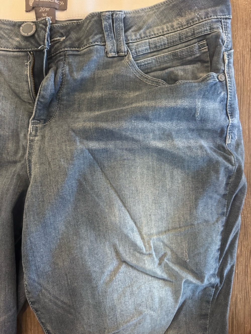 Democracy stone wash Skinny Jeans Ab Technology - Picture 3 of 6